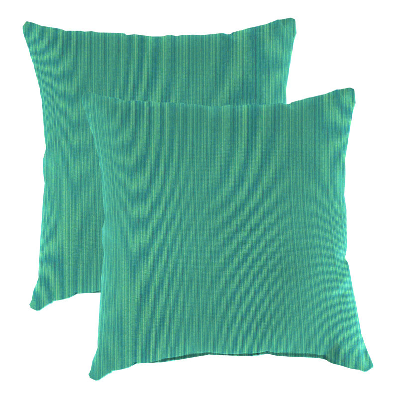 Sunbrella Outdoor Throw Pillow, Federal Bayou