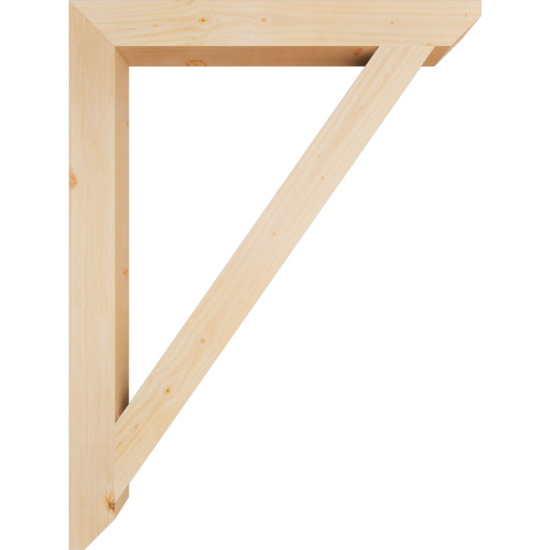 Support lisse à lattes 3 1/2 po x P 36 po x H 48 po, sapin Douglas, Sapin de Douglas, H 48 po x l 3,5 po x P 36 po