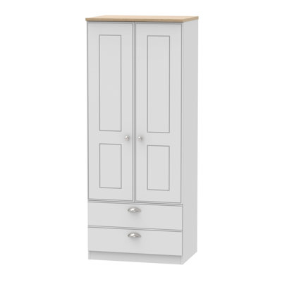 Fully Assembled 2 Door Wardrobe