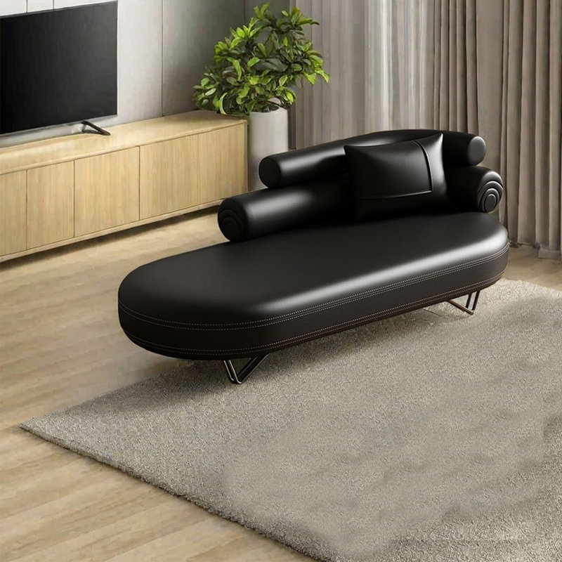 Fauteuil inclinable en éponge confortable à haute élasticité, Orienté à droite, Noir, noir, noir, noir