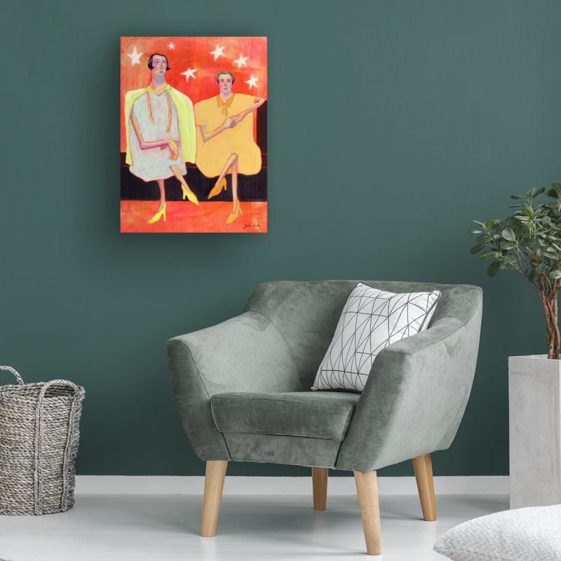 Art sur toile, «BBQ Bebe Keith The Chaperones», H 19 po x l 14 po