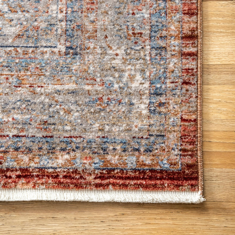 Tapis oriental gris, Rectangle 4 pi x 6 pi