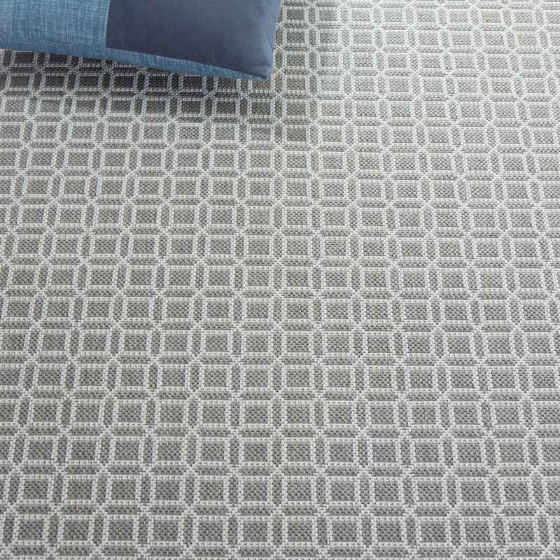 Terrace 808 Geometric Indoor/Outdoor Rug, Rectangle 5'3" x 7'6"