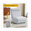 Canapé-lit simple pliable en lin H 34 po x l 28 po x H 35 po HaoDian