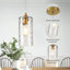 1 - Light Gold Single Pendant