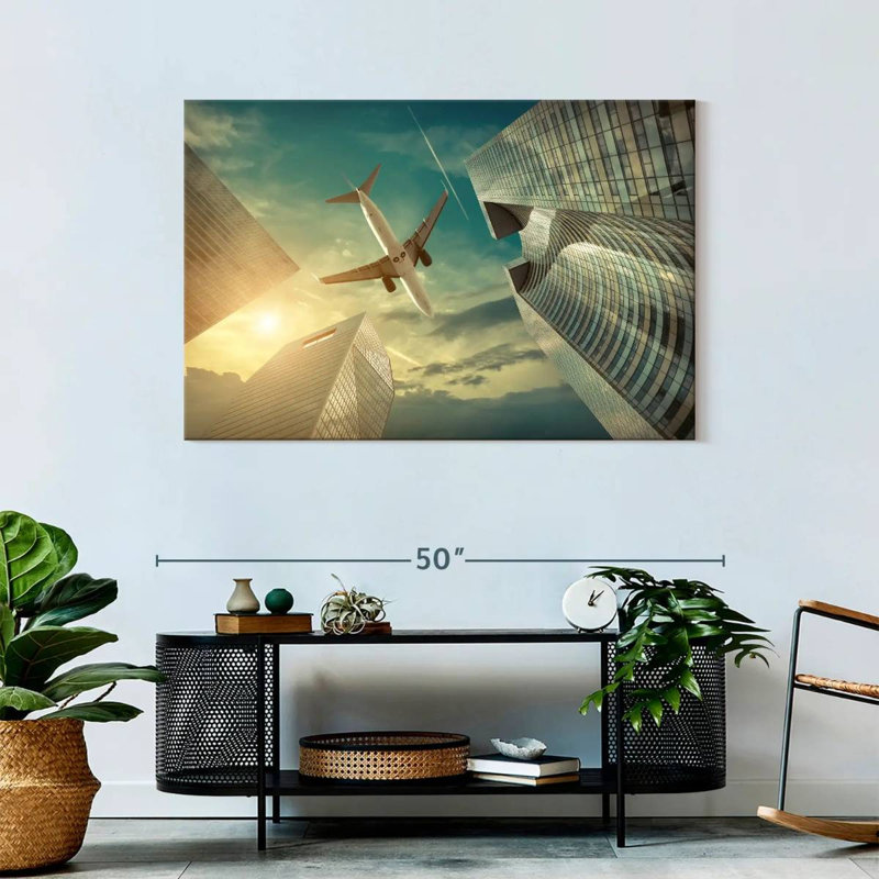 Mehar High Flight Aircraft, 30" H x 45" W