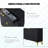 Shoe Storage Cabinet for Entryway, Free Standing Shoe Organizer with 2 Flip Drawers, Hidden Shoe Rack Storage Organizer for Doorway Hallway Closet, Black-1416723295