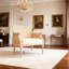 Fauteuil d'appoint avec fauteuil rembourré French French