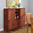 Table de buffet en bois 3 tiroirs 52 po large Glasco
