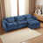 Chenille bleue marine est en rupture de stock