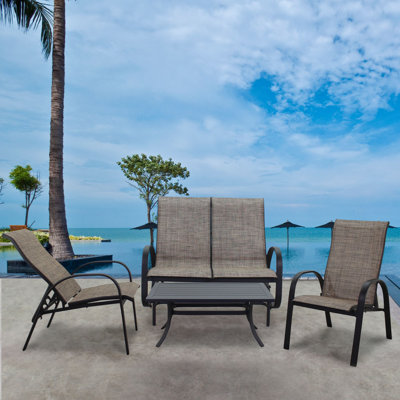 4 - Person Patio Conversation Set
