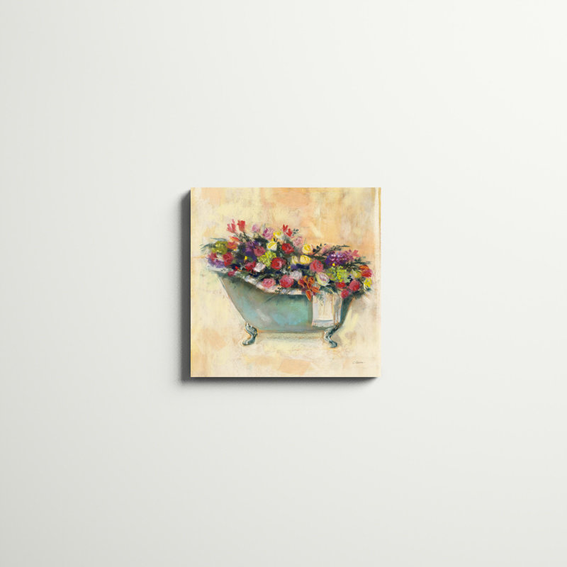 Bouquet de baignoire I, H 20 po x l 20 po x P 1,25 po, Non, Toile tendue