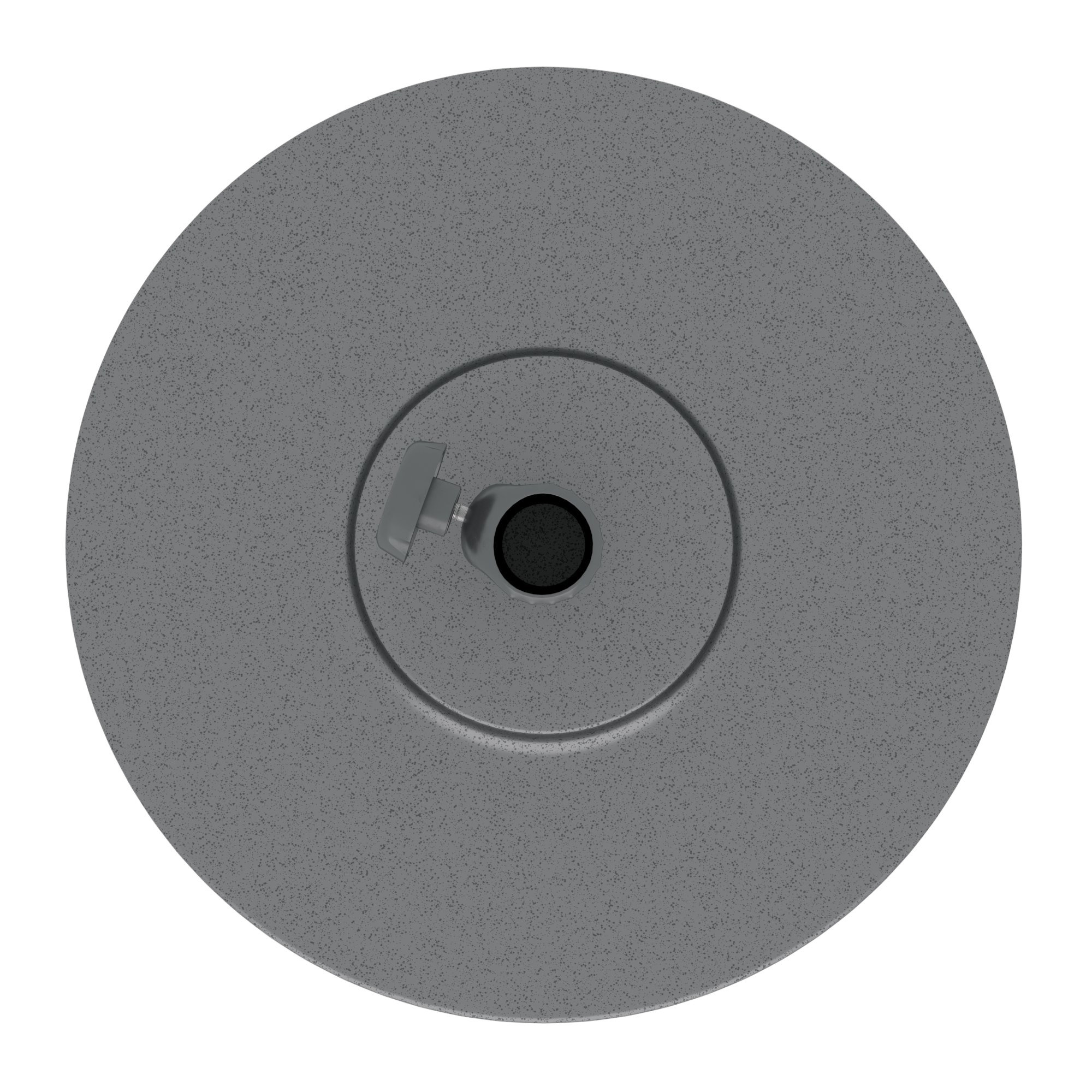Roksana Steel Free Standing Umbrella Base, Gray