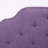 Purple Headboard For Queen & Full Sized Beds, Minimalist Look With Button Tufting, Enhances Bedroom Style, 63.87 In. X 2.73 52.79 In., 19.5 Lb Fabric Upholstered Bed, Modern Design Elegant