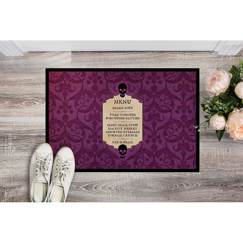 Non-Slip Halloween Indoor Doormat, Rectangle 2' x 3'