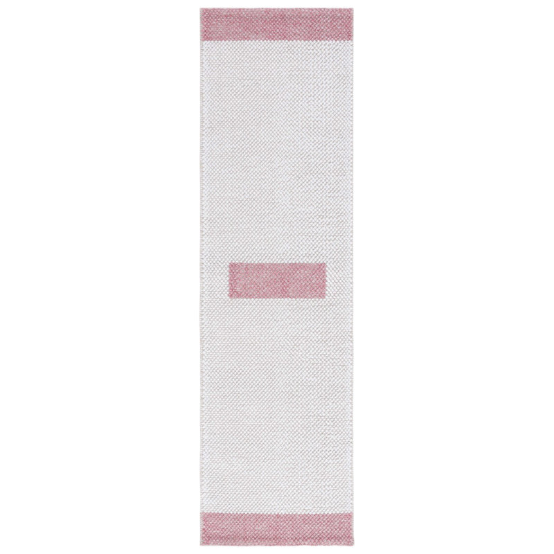 Macle Flat Weave Wool Rug, Runner 2'3" x 8'