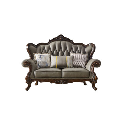 Asfand 68'' Leather Loveseat