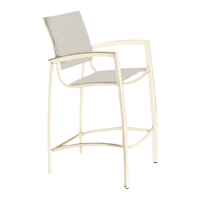 Tabouret de bar 28 po South Beach, Bogota, Coquille