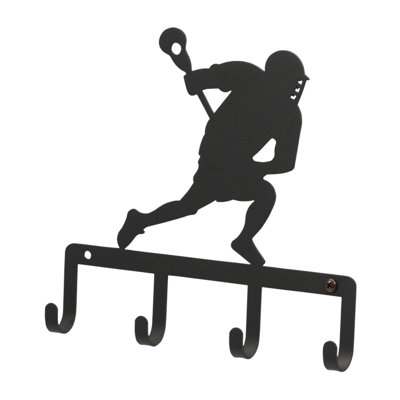 Lacross Player - Multi-Purposefull Wall Hook and Key Holder