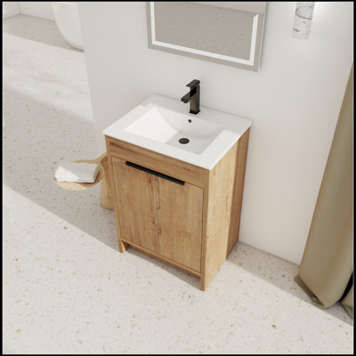 Meuble-lavabo simple avec plateau Steffany 24,00