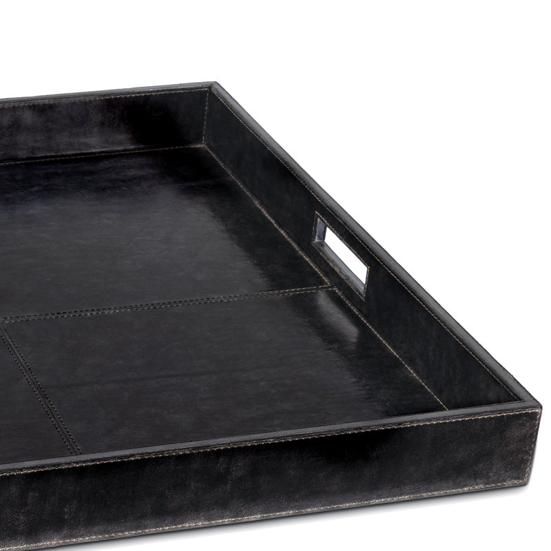 Derby Decorative Tray, Black