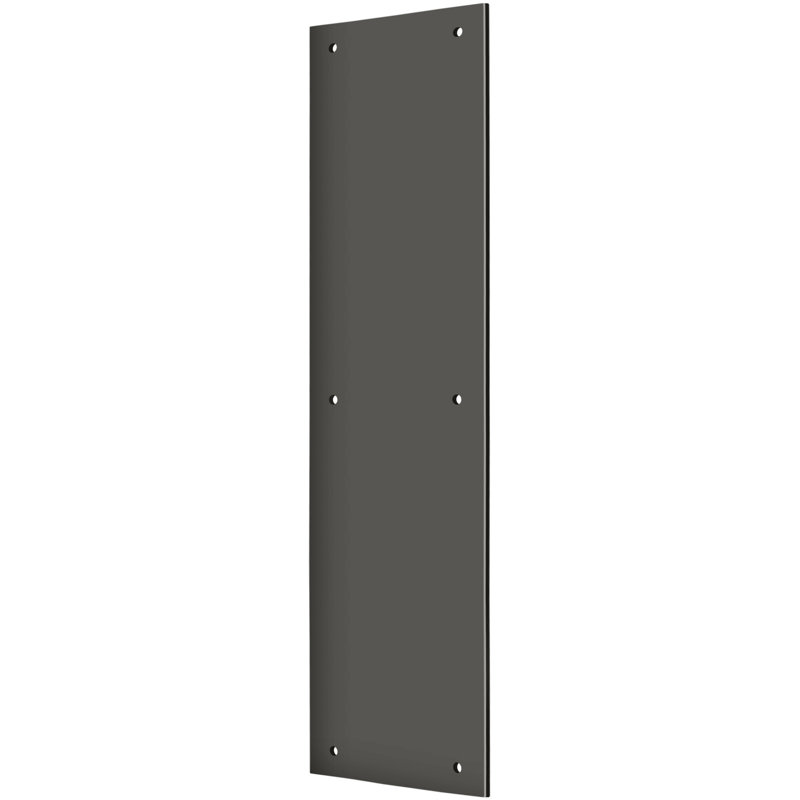Plaque de poussée Deltana PP3515U10B 3 1/2 po x 15 po Finition bronze huilé, Bronze huilé