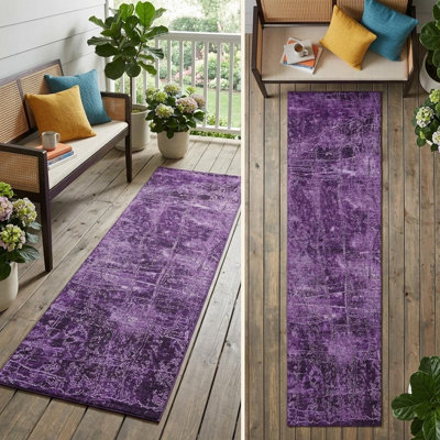 Tapis de couloir d'extérieur 8 po