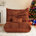 Velours côtelé orange