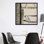 « hot cuppa tea », affiche rétro sur toile tendue