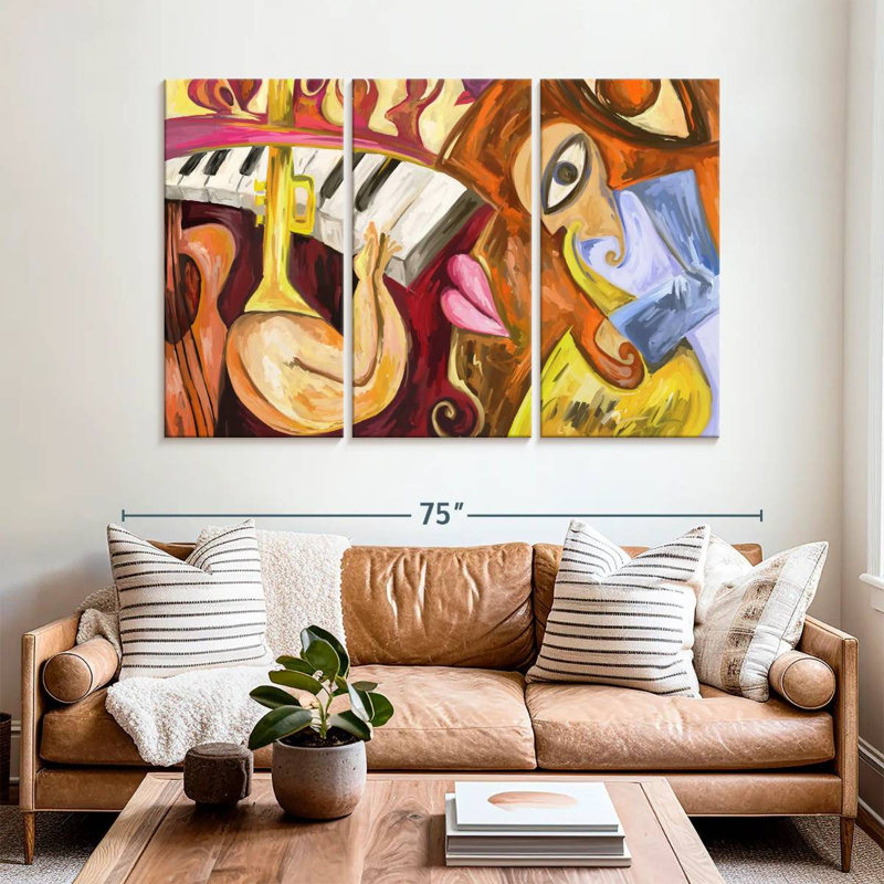Abarca Funk, 24" H x 38" W