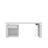 Bryasha 71'' W Height Adjustable Standing Desk-704535350