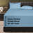 Royale Linens Extra Deep Pocket Only | Size Deep Pocket | Fits 18 inch to 24 inch Thick Mattress | Soft & Breathable Elastic Sheets-114493130-114493134
