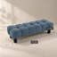 Repose-pieds de 62,53 po avec cadre en bois hybride Blue Boucle