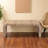 Famoni Japandi Style Waterfall Silhouette Seagrass Coffee Table, 17.19" H X 45.51" W X 23.47" D