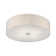 Flaire Linen Blend Semi Flush Mount
