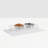 Small Clear Elevated Feeder with Gold Bowls-1916621462