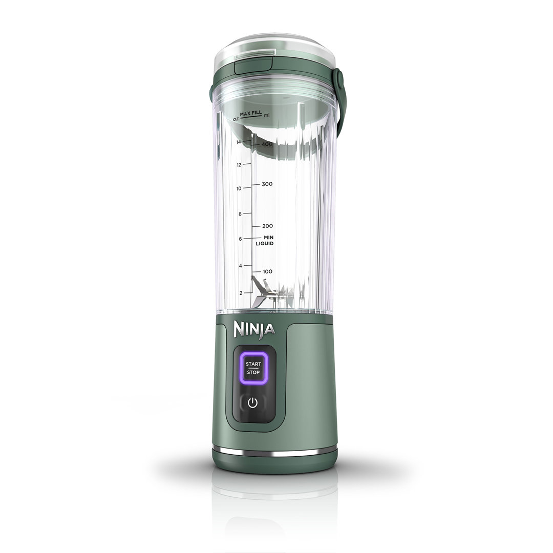 Ninja Blast 530ml Portable Blender, Leakproof Lid, Forest Green BC151UKEM | Powerful USB-C Rechargeable Cordless Mini Blender, Make Smoothies and Protein Shakes, Blend Ice & Frozen Fruit. - Image 5