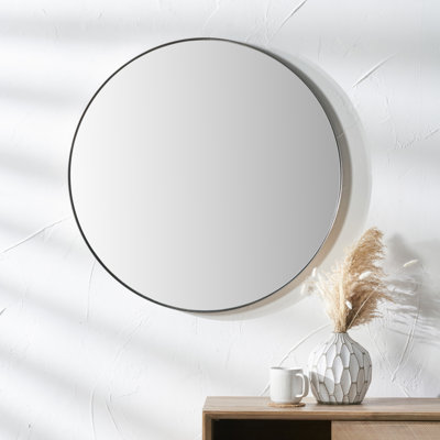 Stainless Steel Round Wall Mirror
