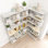 Bibliothèque d'angle compacte + bibliothèque extensible