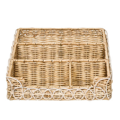 Provence Rattan Rattan Desk Organizer