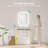 Modern Bathroom LED Mirror with Tempered Glass, Beveled Frame Vanity  Aluminum Frame Wall Mirror-126347610-126347599