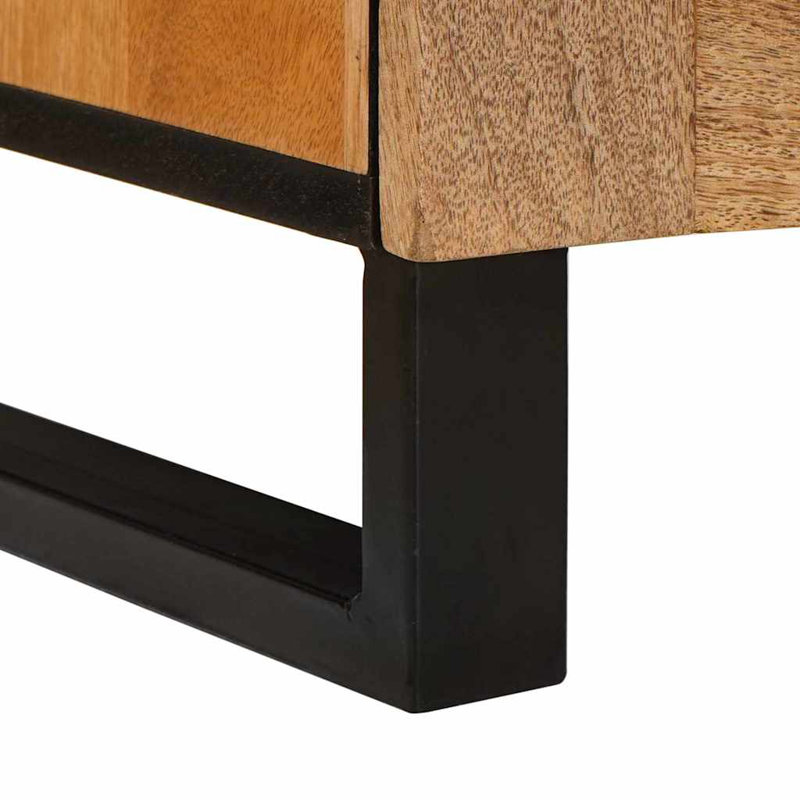 40cm W Solid Wood Bedside Table