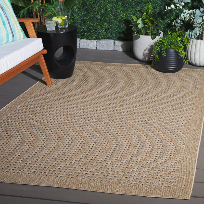 Danieliz Performance Performance Geometric Rug, Rectangle 5'3" x 7'6"