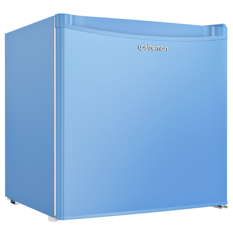 1.7 Cu.Ft Single Door Mini Fridge, ENERGY STAR,Single Door Compact Refrigerator for Dorm, Office, Bedroom, Blue