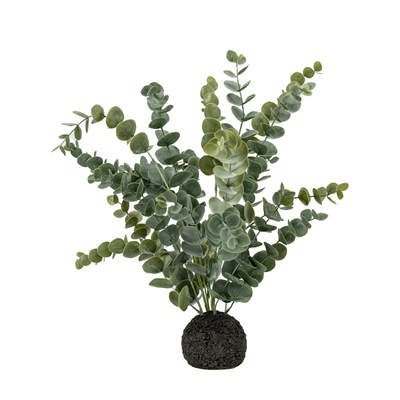 Eucalyptus In Soil Faux Eucalyptus Plant, 51 H x 30 W x 30 D cm