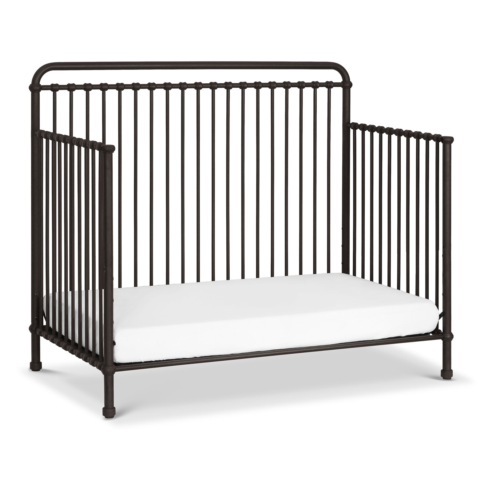 Winston Steel 4-in-1 Convertible Crib, Vintage Iron