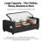 Under Bed Storage With Wheels, Tall Under The Bed Storage, Underbed Storage Containers With Lids,90L Capacity (Black)-930510794