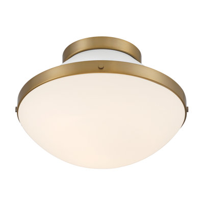 Bolderberg 1 Light Vibrant Flush Mount