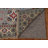 Gray Geometric Kazak Runner Rug