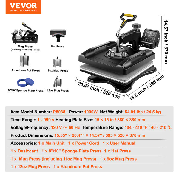 Dimensions du produit